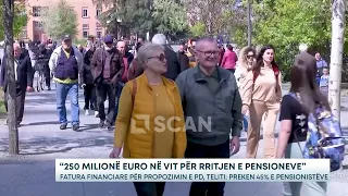 “250 milionë euro në vit për rritjen e pensioneve”