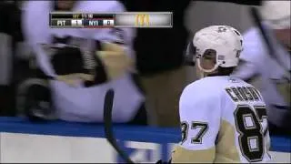 Pittsburgh Penguins vs New York Islander 10-03-2009 Sidney Crosby Goal