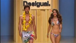 "DESIGUAL" LIVE Spring Summer 2015 080 Barcelona Full Show by Fashion Channel