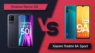 Realme Narzo 50i Vs Xiaomi Redmi 9A Sport - Full Comparison [Full Specifications]