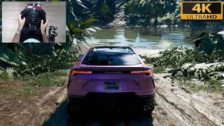 The Crew Motorfest - LAMBORGHINI URUS - OFF-ROAD with Steering Wheel - 4K