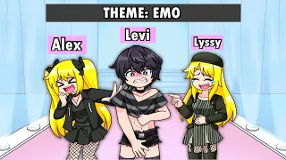 Alex & Friends DRESSING EMO in DRESS TO IMPRESS