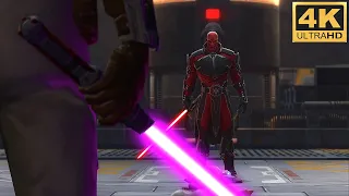 SWTOR: Chains in the Dark Cutscenes 4K 60 FPS | Sith Warrior