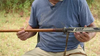 Migration Lance: Jack McKey discusses making and use of a lance.