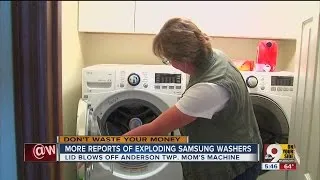 More reports of exploding Samsung washers