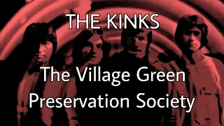 THE KINKS - The Village Green Preservation Society (Lyric Video)