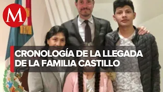 Familia de Pedro Castillo llega a México, Pablo Monroy se queda en Perú