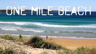 One Mile Beach - Longboarding with Fraser and Grant.