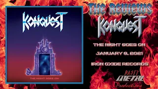 NMP | The Reviews #197 | Konquest - The Night Goes On (Album) (2021)