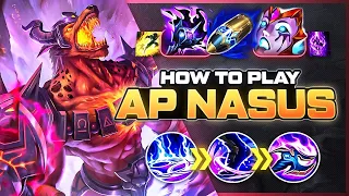 HOW TO PLAY AP NASUS SEASON 14 | NEW Build & Runes | Season 14 Nasus guide | League of Legends