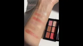 NARS ORGASM MINI EYESHADOW PALETTE｜NARS ORGASM Xシリーズのチークパレットとリップティント