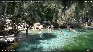 #Gökova #Akyaka #Azmak - Akvaryum Turu 17 Dakika - #Mugla - 4K Ultra HD