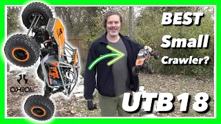 UTB18 On The Rocks || Lets Crawl the Mini Axial Capra || Holmes Hobbies