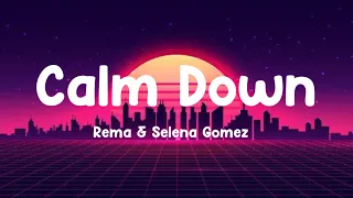 Calm Down - Rema and Selena Gomez (Lyrics) | Gayle, Meghan Trainor (Mix 2023) Song