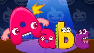 Monster ABC song for kids ! Lowercase alphabet song forwards and backwards