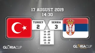 Gloria Cup Volleyball Day 3: Turkey - Serbia