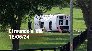 #ElMundoAlDía | 15/05/24: Detienen a conductor del choque en Florida, donde murieron 8 mexicanos