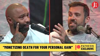 Adam22 Gets PRESSED For Profiting Off of Black Trauma? | "Monetizing Death For Your Personal Gain"