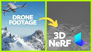 Turning Drone Footage into 3D environment (NeRF)