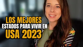 Los 5 MEJORES ESTADOS de USA para vivir en  2023