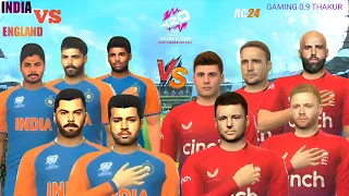 INDIA VS ENGLAND |🏆T20 WORLD CUP 2024 IN RC24 QUICK MATCH | WITH OFFICIAL T20 WORLD CUP JERSEY 2024|