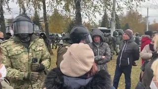 Жестский разгон митингующих в Минске Лукашенко Беларусь