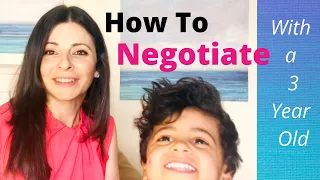 Negotiation Skills for Win-Win Outcomes (with my toddler)