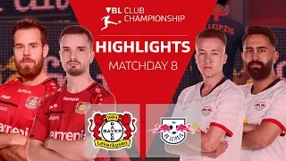 Bayer 04 Leverkusen - RB Leipzig | Highlights - 8. Spieltag | VBL Club Championship 2019/20