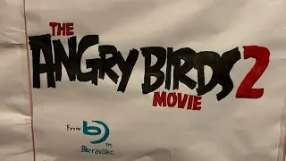 DVD Opening The Angry Birds Movie 2 2019