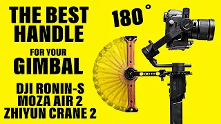 The Best Gimbal Handle / SmallRig handgrip for DJI Ronin S, Moza Air 2, Zhiyun Crane 2