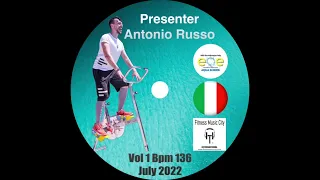 Presenter Antonio Russo Aqua Fitness Vol 1 Bpm 136 Fitness Music City July 2022