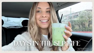 SLP Days in the Life VLOG