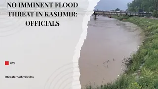 No imminent flood threat in Kashmir: officials