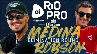 Gabriel Medina vs Callum Robson | Oi Rio Pro - Elimination Round Heat Replay