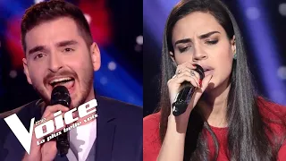 Peter Gabriel et Kate Bush (Don't give up) | Lorrah Cortesi vs Gabriel | The Voice France 2018...