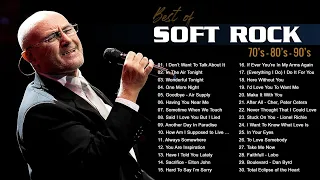 Phil Collins, Air Supply, Bee Gees, Chicago, Rod Stewart - Best Soft Rock 70s,80s,90s