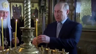 В. В. Путин посетил Валаамский монастырь.