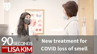 New treatment for COVID loss of smell | 90 Seconds w/ Lisa Kim