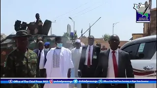 Governor Abubakar Sani Bello at President Muhammadu Buhari's son Wedding