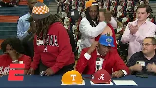 Mom walks out after son Jacob Copeland commits to Florida | ESPN