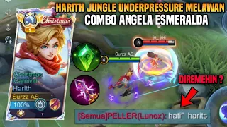 NEW PATCH HARITH NERF ? UNDER PRESSURE MELAWAN COMBO ESMERALDA ANGELA ? INI SOLUSINYA - MLBB