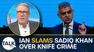 Ian Collins slams Sadiq Khan over "knife crime epidemic"