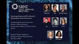 SRNT 2021 Opening Session and Presidential Symposium