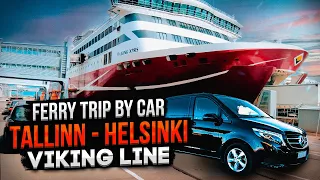 Ferry trip Tallinn-Helsinki with car by Viking Line 😀🚢