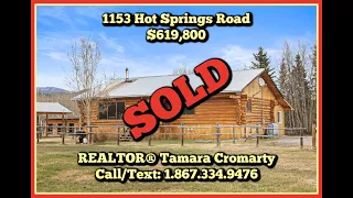 Yukon Acreage FOR SALE w REALTOR® Tamara Cromarty ~ Call/Text: 1.867.334.9476 ~ 1153 Hot Springs Rd