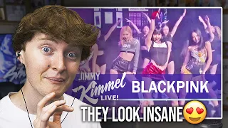 THEY LOOK INSANE! (BLACKPINK - 'Shut Down' on Jimmy Kimmel Live | Reaction)