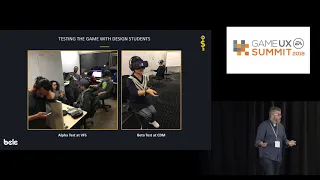 Game UX Summit '18 | Shaking Up Gambling with VR, Video Game Design, UX, & Player