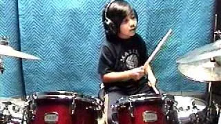 Franz Ferdinand Take Me Out Drum Cover By 6 Years Old Kid Drummer Joshua Allen Mojica Hui