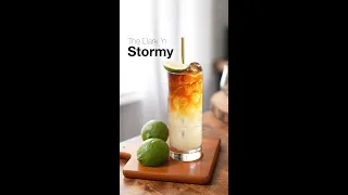The Dark 'n Stormy | A 2 Ingredient Classic Cocktail