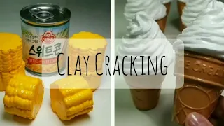 Clay Cracking #03 | ASMR Đất Sét | Kaka Clay Cracking